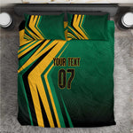 Afro-Jamaican Tropical Palm Personalized Bedding Set - African Pride