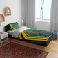 Afro-Jamaican Tropical Palm Personalized Bedding Set - African Pride