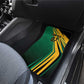 Afro-Jamaican Tropical Palm Personalized Car Mats - African Pride