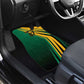 Afro-Jamaican Tropical Palm Personalized Car Mats - African Pride