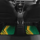 Afro-Jamaican Tropical Palm Personalized Car Mats - African Pride