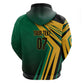 Afro-Jamaican Tropical Palm Personalized Hoodie - African Pride