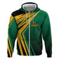 Afro-Jamaican Tropical Palm Personalized Hoodie - African Pride