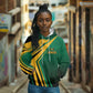Afro-Jamaican Tropical Palm Personalized Hoodie - African Pride