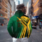 Afro-Jamaican Tropical Palm Personalized Hoodie - African Pride