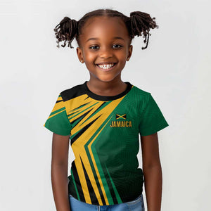 Afro-Jamaican Tropical Palm Personalized Kid T shirt - African Pride