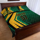 Afro-Jamaican Tropical Palm Personalized Quilt Bed Set - African Pride