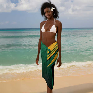 Afro-Jamaican Tropical Palm Personalized Sarong - African Pride