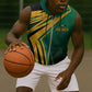 Afro-Jamaican Tropical Palm Personalized Sleeveless Zip Hoodie - African Pride
