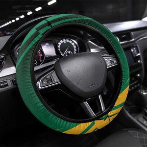 Afro-Jamaican Tropical Palm Steering Wheel Cover - African Pride