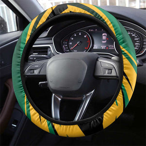 Afro-Jamaican Tropical Palm Steering Wheel Cover - African Pride