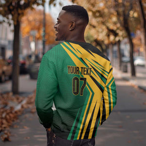Afro-Jamaican Tropical Palm Personalized Sweatshirt - African Pride