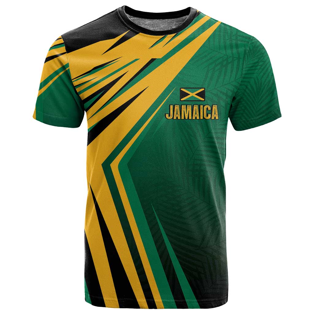 Afro-Jamaican Tropical Palm Personalized T shirt - African Pride