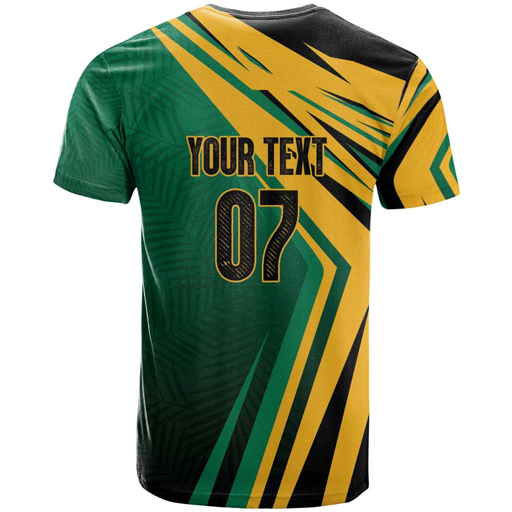 Afro-Jamaican Tropical Palm Personalized T shirt - African Pride