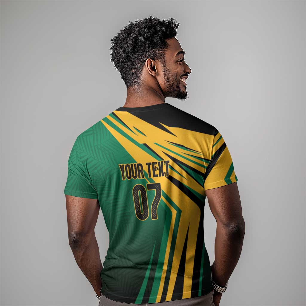 Afro-Jamaican Tropical Palm Personalized T shirt - African Pride