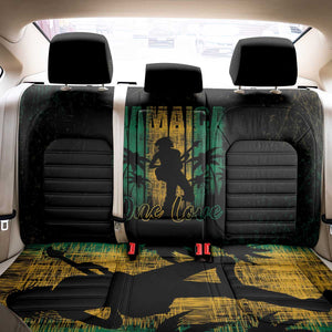 Afro-Jamaican One Love Grunge Back Car Seat Cover Jamrock - African Pride
