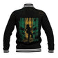 Afro-Jamaican One Love Grunge Baseball Jacket Jamrock - African Pride