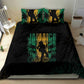 Afro-Jamaican One Love Grunge Bedding Set Jamrock - African Pride