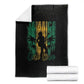 Afro-Jamaican One Love Grunge Blanket Jamrock - African Pride