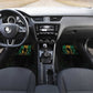 Afro-Jamaican One Love Grunge Car Mats Jamrock - African Pride