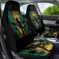 Afro-Jamaican One Love Grunge Car Seat Cover Jamrock - African Pride