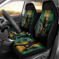 Afro-Jamaican One Love Grunge Car Seat Cover Jamrock - African Pride