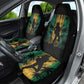 Afro-Jamaican One Love Grunge Car Seat Cover Jamrock - African Pride