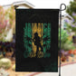 Afro-Jamaican One Love Grunge Garden Flag Jamrock - African Pride