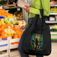 Afro-Jamaican One Love Grunge Grocery Bag Jamrock - African Pride