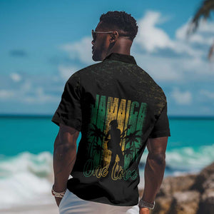 Afro-Jamaican One Love Grunge Hawaiian Shirt Jamrock - African Pride
