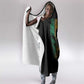Afro-Jamaican One Love Grunge Hooded Blanket Jamrock - African Pride
