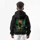 Afro-Jamaican One Love Grunge Kid Hoodie Jamrock - African Pride