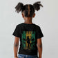Afro-Jamaican One Love Grunge Kid T shirt Jamrock - African Pride