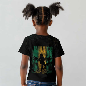 Afro-Jamaican One Love Grunge Kid T shirt Jamrock - African Pride