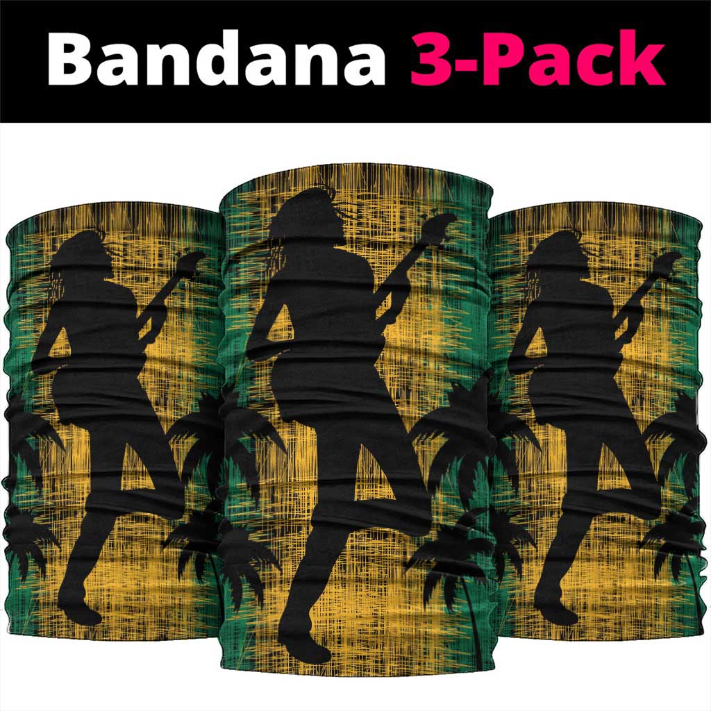 Afro-Jamaican One Love Grunge Neck Gaiter Jamrock - African Pride