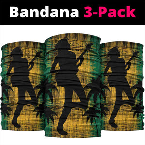 Afro-Jamaican One Love Grunge Neck Gaiter Jamrock - African Pride