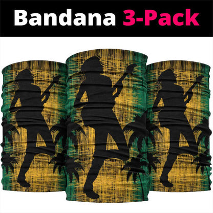 Afro-Jamaican One Love Grunge Neck Gaiter Jamrock - African Pride