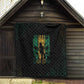 Afro-Jamaican One Love Grunge Quilt Jamrock - African Pride