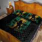 Afro-Jamaican One Love Grunge Quilt Bed Set Jamrock - African Pride