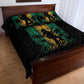 Afro-Jamaican One Love Grunge Quilt Bed Set Jamrock - African Pride