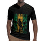 Afro-Jamaican One Love Grunge Rugby Jersey Jamrock - African Pride