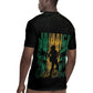 Afro-Jamaican One Love Grunge Rugby Jersey Jamrock - African Pride