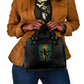 Afro-Jamaican One Love Grunge Shoulder Handbag Jamrock - African Pride