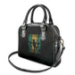 Afro-Jamaican One Love Grunge Shoulder Handbag Jamrock - African Pride