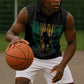 Afro-Jamaican One Love Grunge Sleeveless Hoodie Jamrock - African Pride