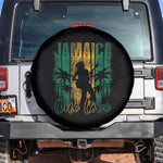 Afro-Jamaican One Love Grunge Spare Tire Cover Jamrock - African Pride