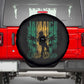 Afro-Jamaican One Love Grunge Spare Tire Cover Jamrock - African Pride
