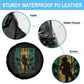 Afro-Jamaican One Love Grunge Spare Tire Cover Jamrock - African Pride