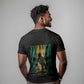 Afro-Jamaican One Love Grunge T shirt Jamrock - African Pride