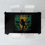 Afro-Jamaican One Love Grunge Tablecloth Jamrock - African Pride